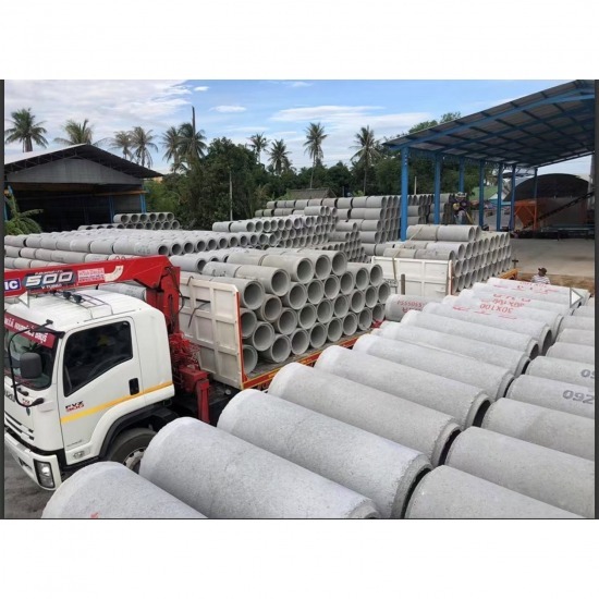 โรงงานผลิตอิฐบล็อก ชลบุรี - สุธาพรค้าวัสดุ - ท่อระบายนำ้คอนกรีตอัดแรง 